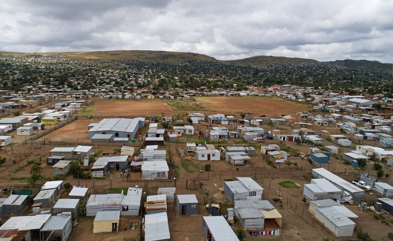 Brazzaville, un asentamiento cercano a Pretoria, en Sudáfrica. 