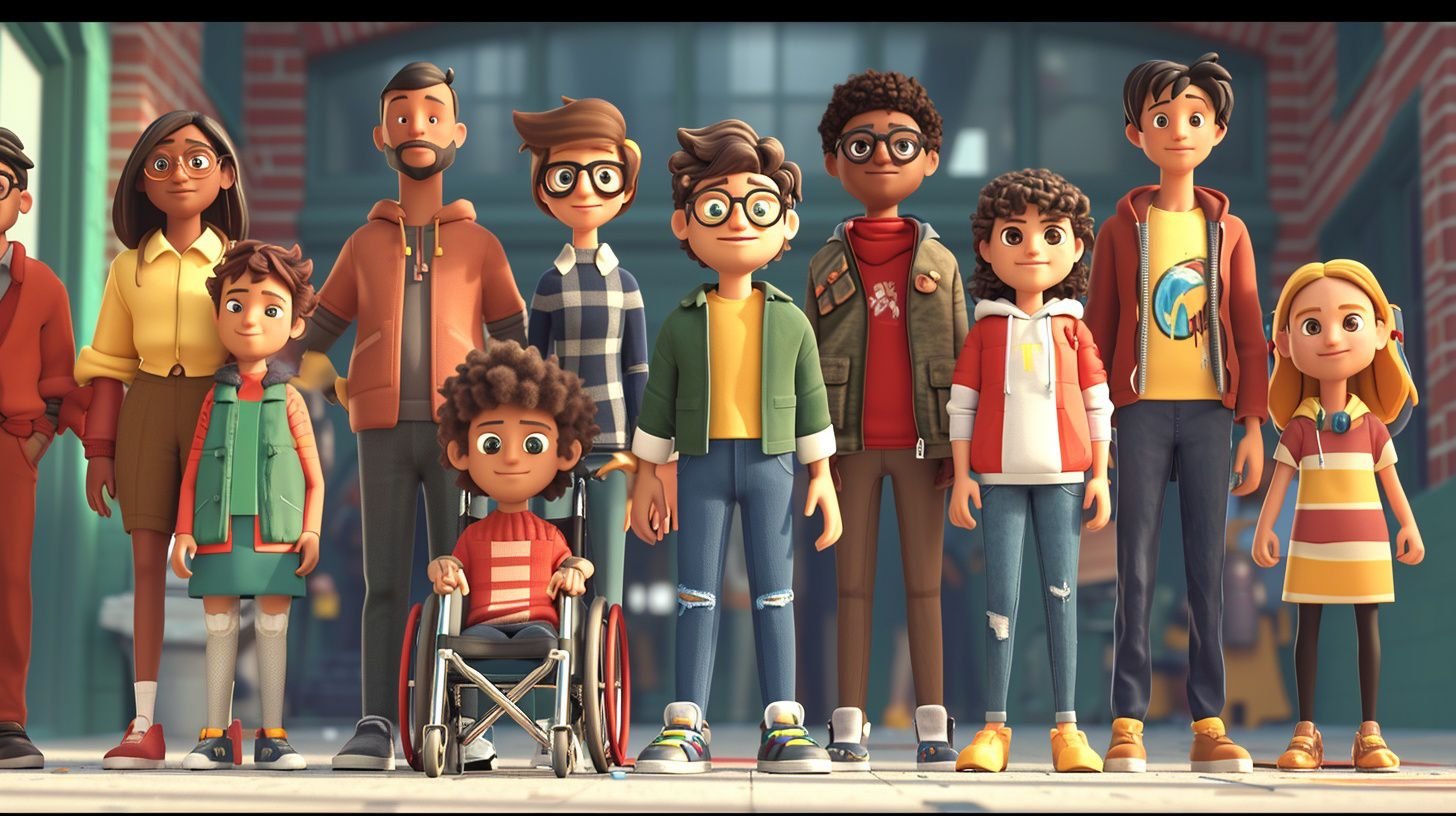 Jóvenes en entorno educativo inclusivo y adaptado a diversas capacidades - (Imagen Ilustrativa Infobae)
