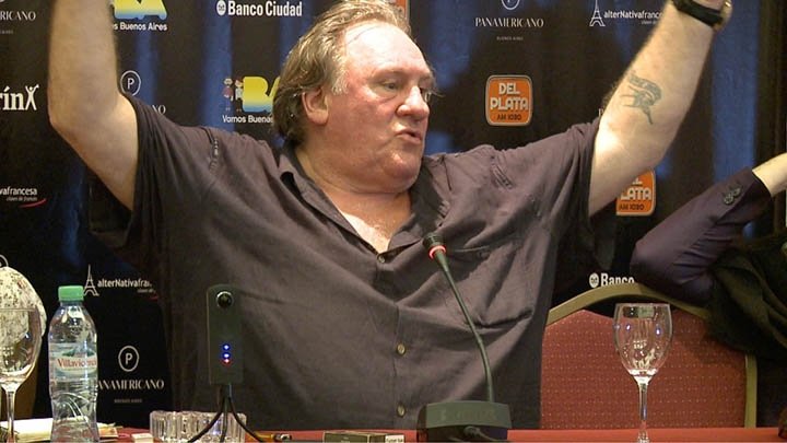 Gerard Depardieu ahora cancelado en Suiza Foto Archivo