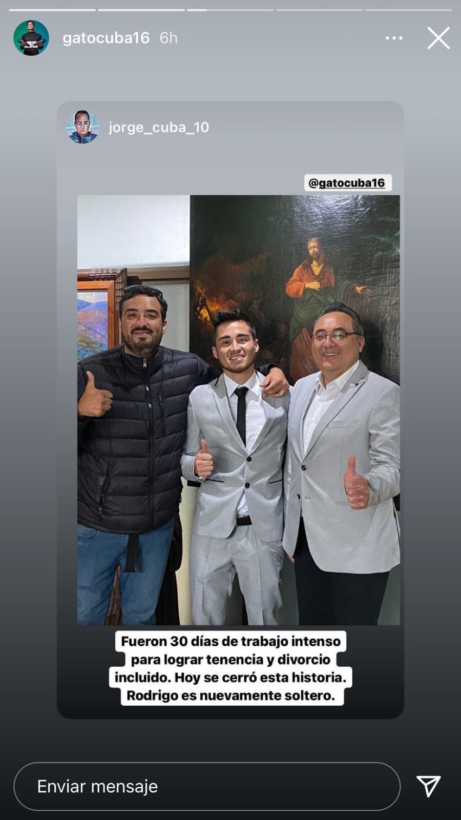 Rodrigo Cuba firma su divorcio con Melissa Paredes.