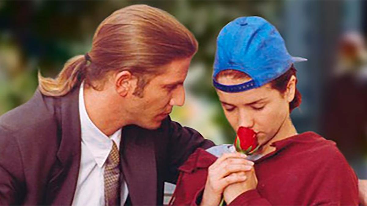 Facundo Arana junto a la protagonista de Mueva brava Natalia Oreiro