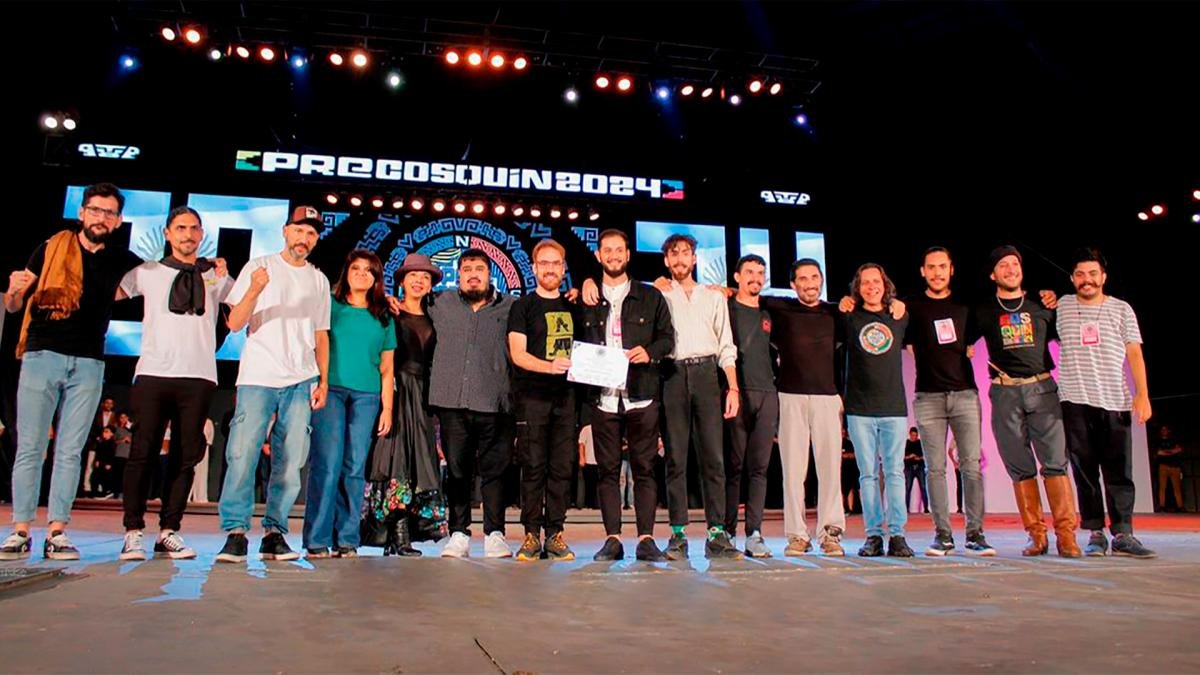 Las rondas finales del Pre Cosqun tuvieron por sede el escenario Atahualpa Yupanqui enclavado en la Plaza Prspero Molina de esa ciudad serrana Foto IG
