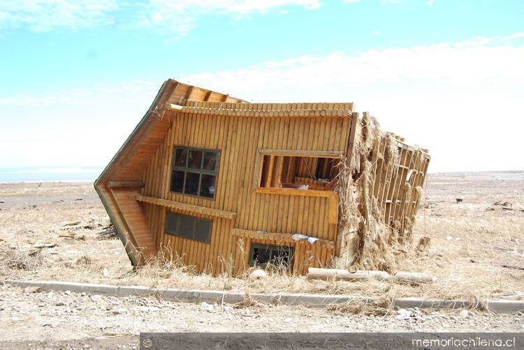 En 2010 ocurrió el sismo fuerte más reciente de Chile (Archivo Fotográfico y Digital de la Biblioteca Nacional de Chile)