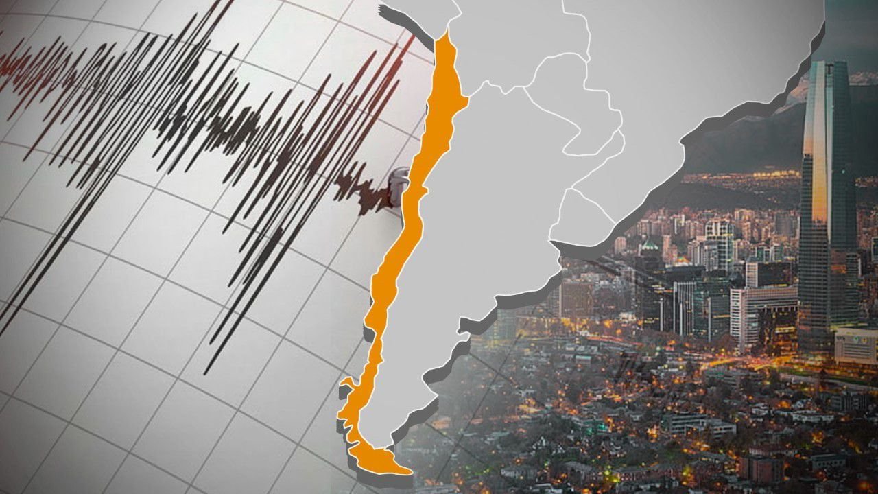 El sismo se registró en la ciudad de Los Andes. (Infobae)