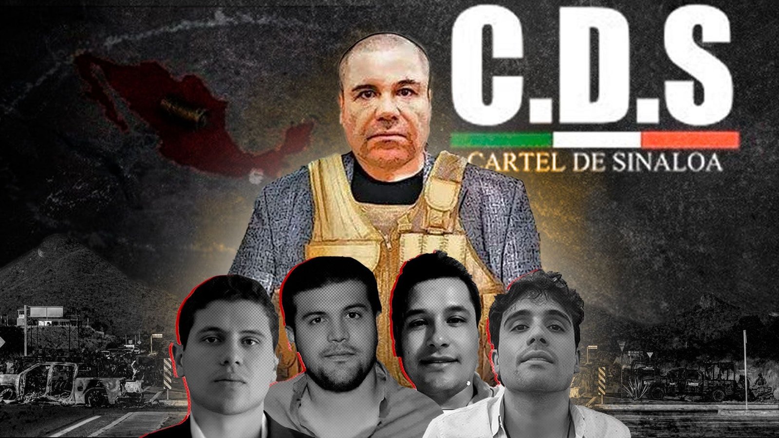 La facción de Los Chapitos del Cártel de Sinaloa recibió múltiples golpes durante el 2023. (Infobae México/Jesús Avilés)