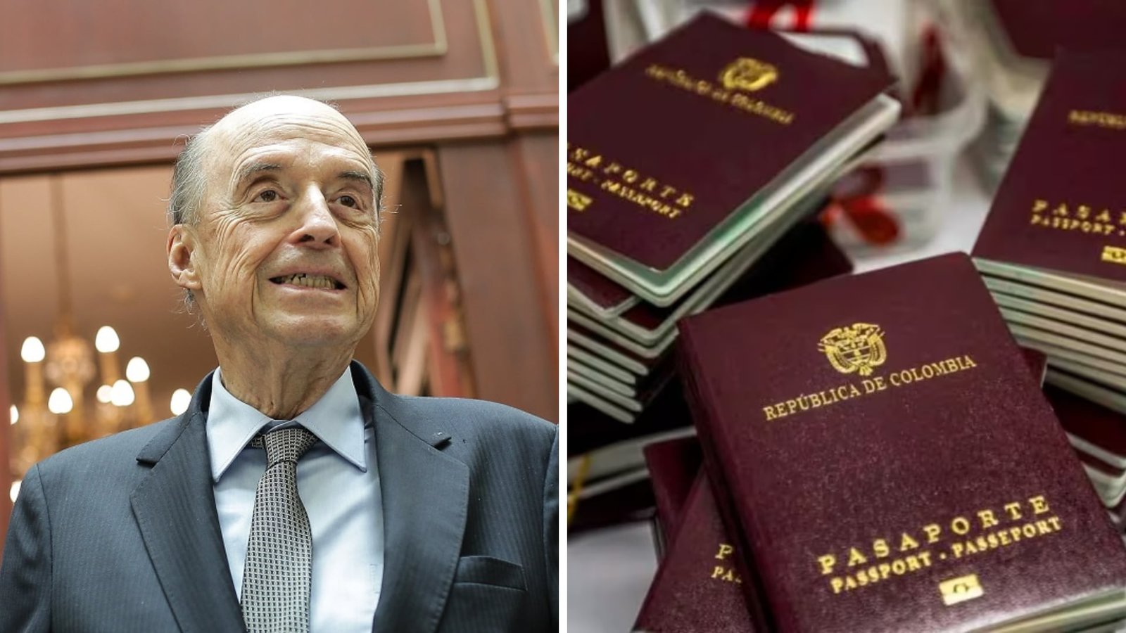 La Procuraduría otorga 10 días hábiles l canciller Álvaro Leyva para presentar alegatos finales en la investigación de la licitación de pasaportes en Colombia - crédito Colprensa - Cancillería