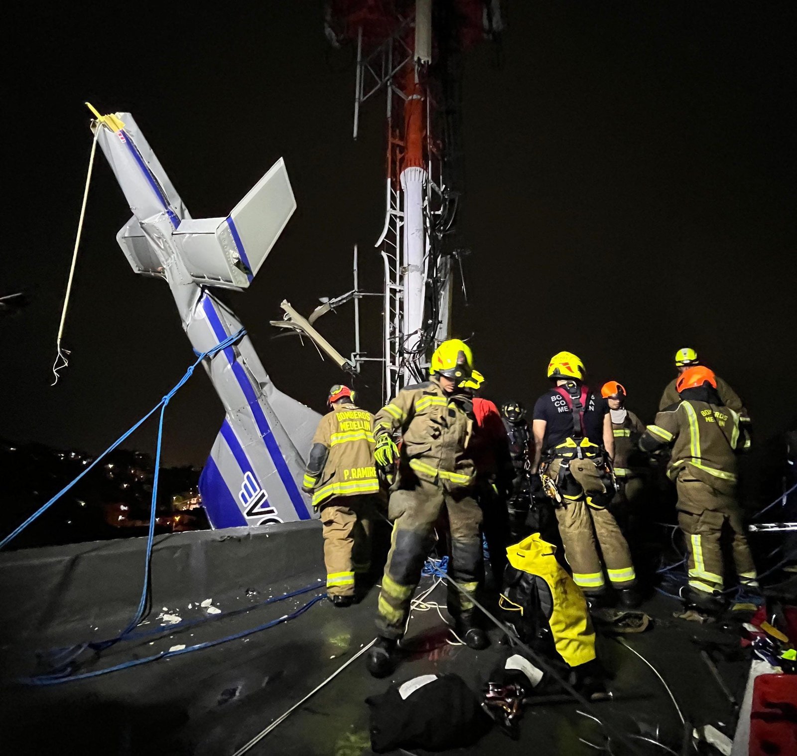 Helicóptero Medellín-Antioquia-Colombia