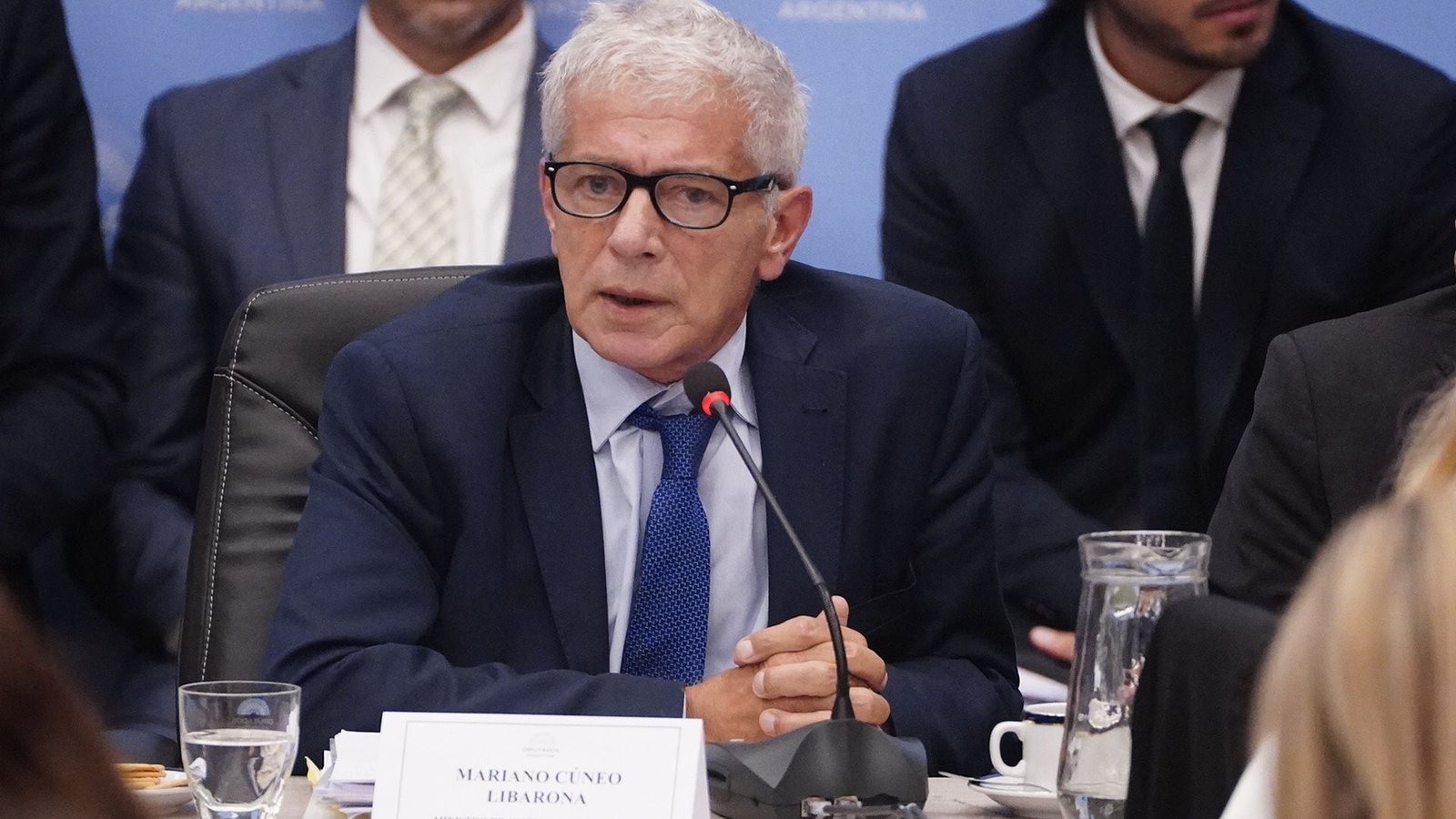 Cuneo Libarona Comisión ley Omnibus congreso 09/01/24