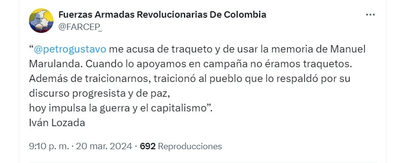 Disidencias - Gustavo Petro