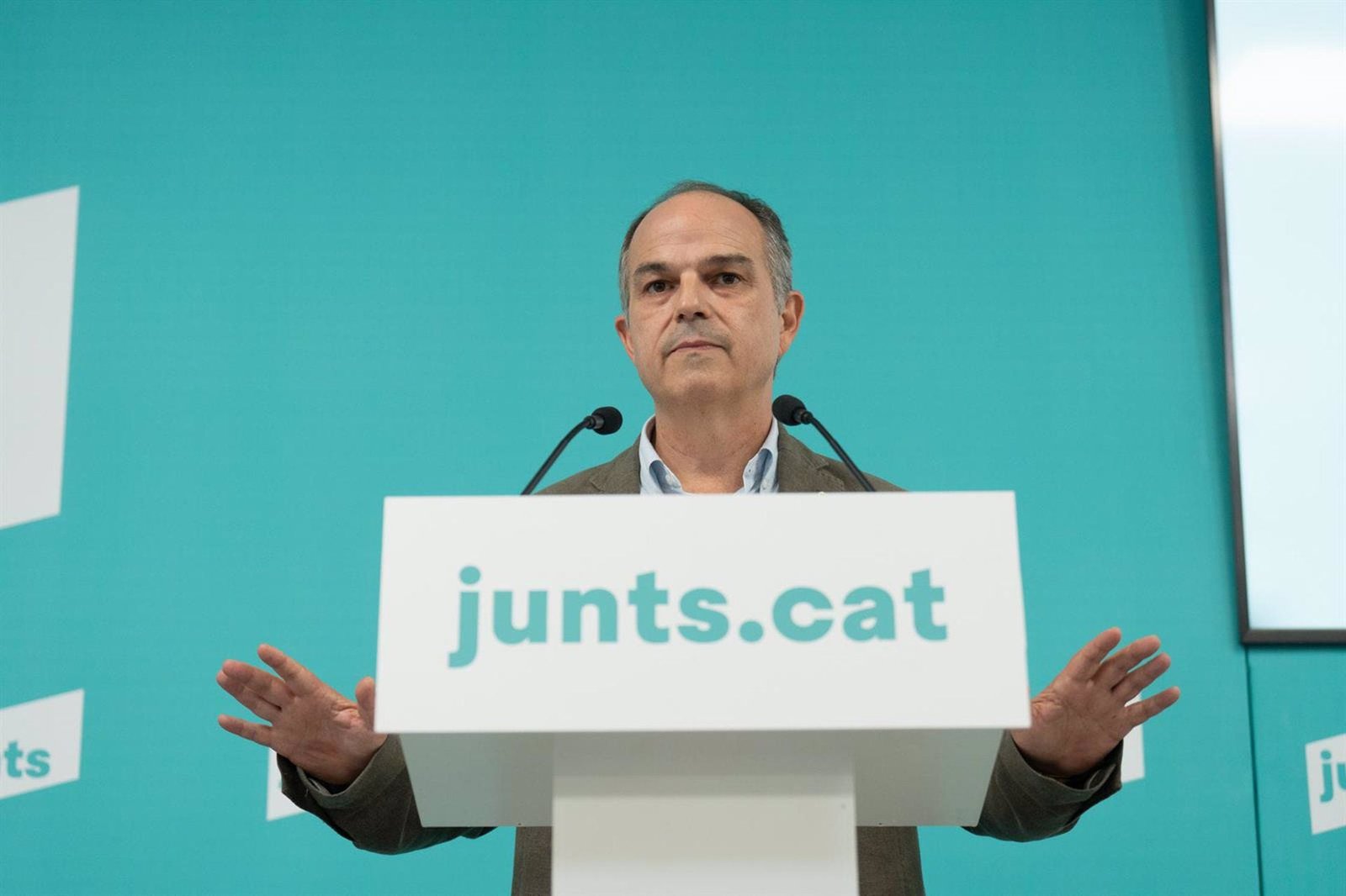 El secretario general de Junts, Jordi Turull. (David Zorrakino/Europa Press)