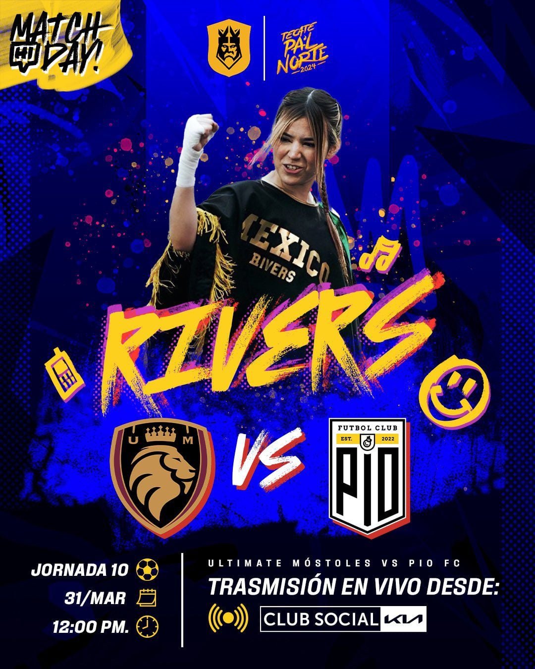 Samy Rivers Tecate Pa'l Norte 2024