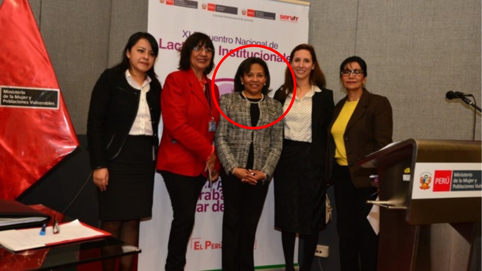 Ángela Teresa Hernández Cajo, que ejerce actualmente el cargo de Asesora II del Despacho Viceministerial de la Mujer. (Foto: MIMP)