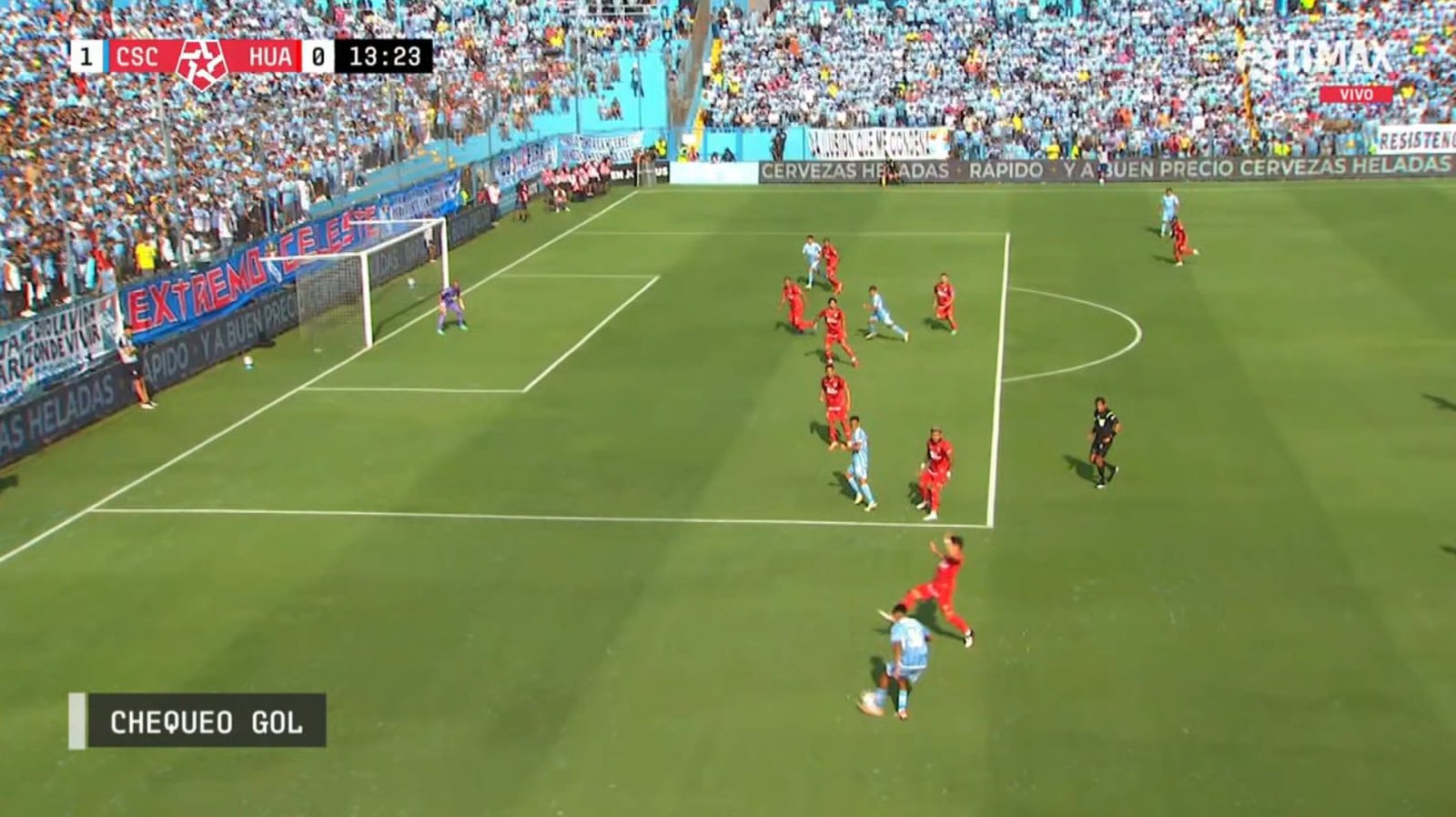 Sporting Cristal vs Sport Huancayo.