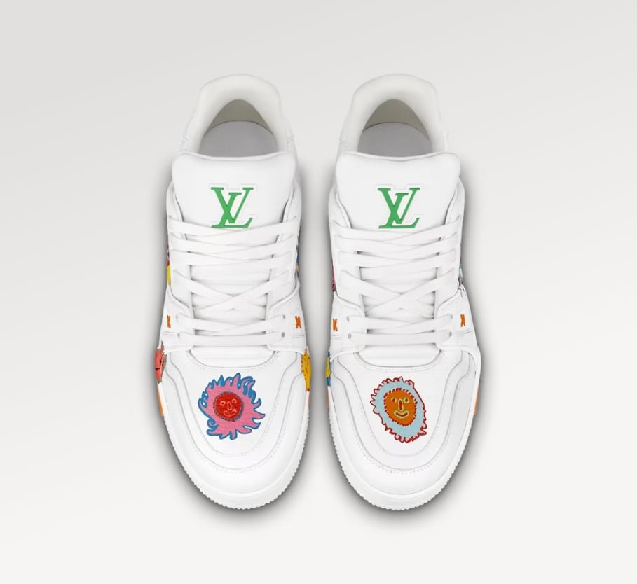 Lionel Messi en Bahamas zapatillas louis vuitton (foto louis vuitton))