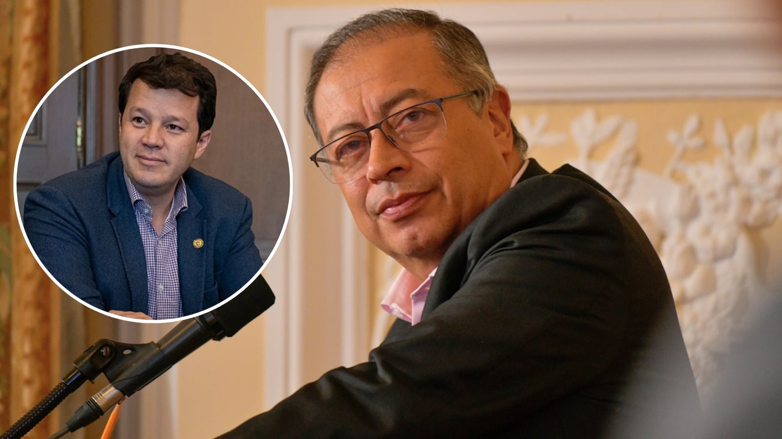 Víctor Manuel Muñoz se vio directamente afectado por un mensaje publicado en la plataforma X, el cual fue retuiteado por el presidente Gustavo Petro - crédito Presidencia