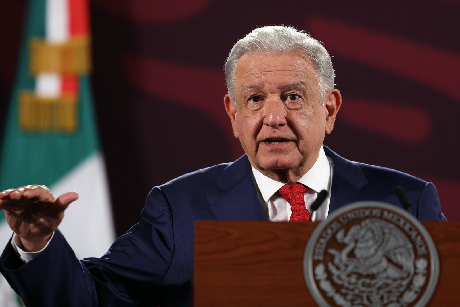 El presidente de México, Andrés Manuel López Obrador (EFE/Sáshenka Gutiérrez)
