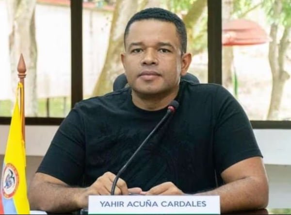 Yahir Acuña ganó las elecciones para la Alcaldía de Sincelejo, pese a que en su contra había una investigación por nexos con paramilitares - crédito Yahir Acuña/Facebook