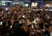 Milei llegó a Mar del Plata en el marco del “Tour de la Gratitud"