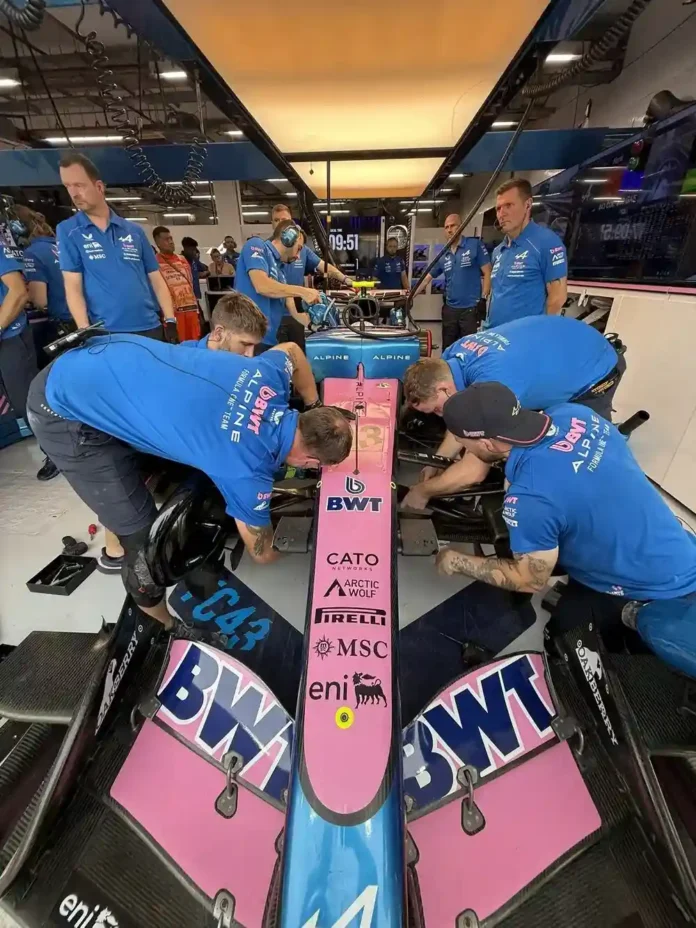 Colapinto - Foto BWT Alpine Formula One Team